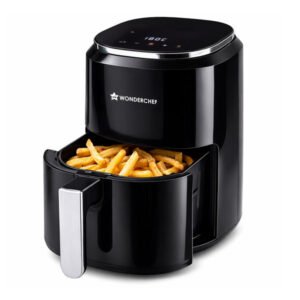 Wonderchef Roma Digital Air Fryer 1380W 4.5L Chrome