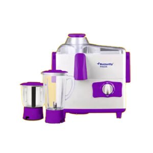 Butterfly Magix Juicer Mixer Grinder (2 Jars, White, Purple)-500W
