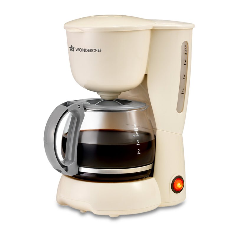 Wonderchef Veneto Brew Coffee Maker 600mL Ivory