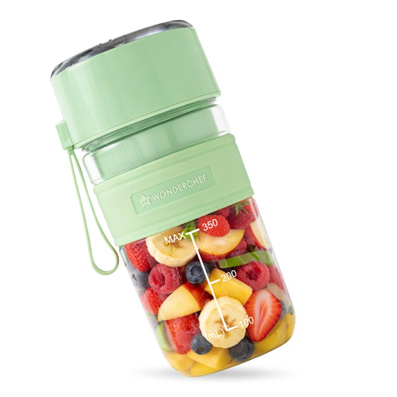 Wonderchef Nutri-cup Zip Portable Blender 350mL Green