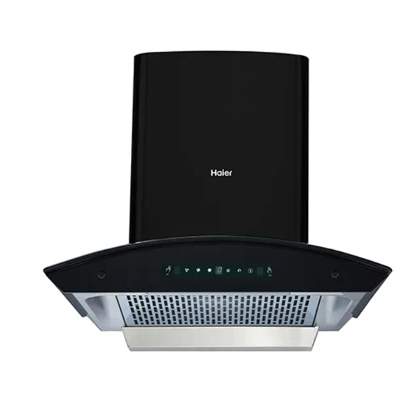Haier 60 cm HIH-G60HM-G Glass-Shaped - Hood Auto Clean Wall Mounted Chimney