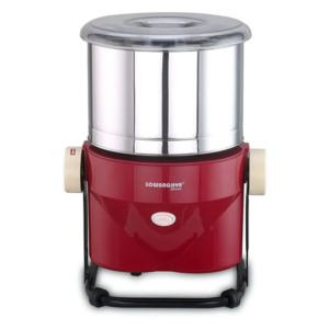 Sowbaghya Shree 2.0 2L Maroon Tilting Table Top Wet Grinder