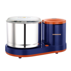 Sowbaghya Jumbo 3L Blue/Grey/Maroon Wet Grinder with Coconut Scraper
