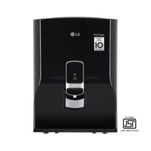 LG 8L WW131NF Solid Black Stainless Steel Tank RO + Carbon Filter Water Purifier