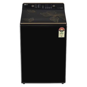 LG 8 Kg 5 Star T80KMOB1Z Onyx Black Fully Automatic Toploading Washing Machine