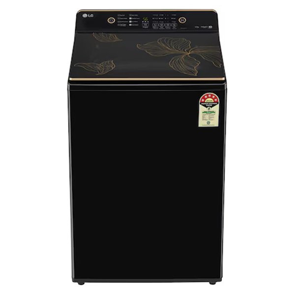LG 8 Kg 5 Star T80KMOB1Z Onyx Black Fully Automatic Toploading Washing Machine