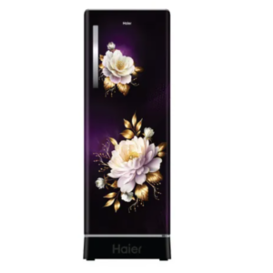 Haier 215L 5 Star HRD-2365PPFA-N Purple Freesia Single Door Refrigerator
