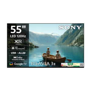 Sony 55 inch 139 cm Bravia 3II AI XR K-55XR35M2 Black 4K 120HZ Ultra HD Smart LED Google TV