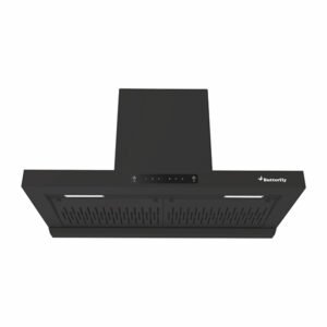 Butterfly 90 cm CH 901 T-shape Black Matte Finish Chimney