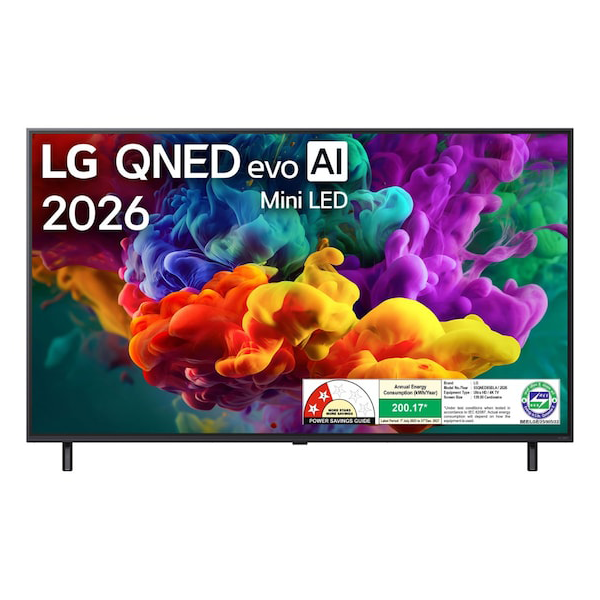 LG 55 Inch 139 cm 55QNED85BLA QNED evo AI 4K MiniLED TV