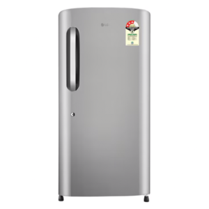 LG 210 L 3 Star GLD2236YAPZ Shiny Steel Single Door Refrigerator