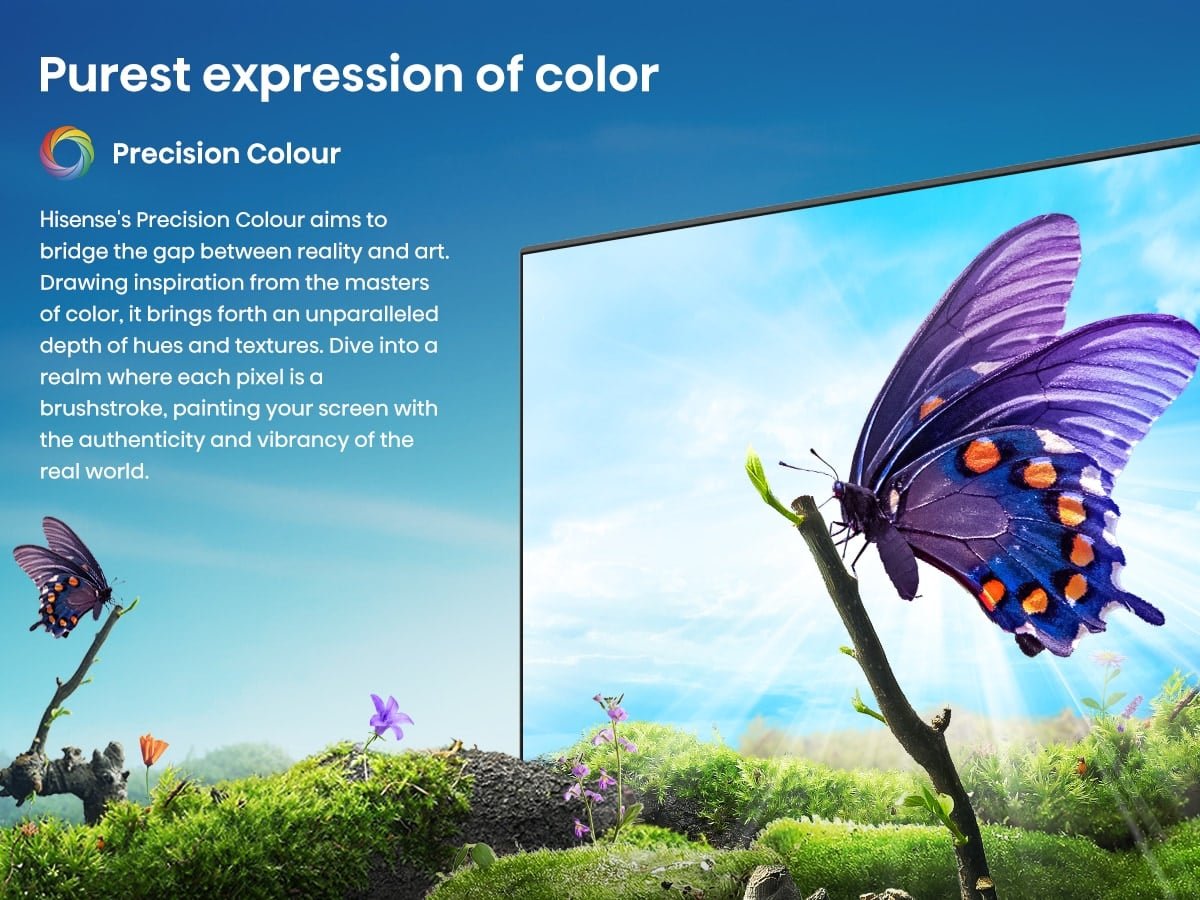 Hisense 109.22 cm (43 Inch) Ultra HD 4K Smart TV, 43A65N, Black - Image 5