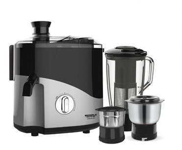 Maharaja Whiteline Odacio Plus 550 Watts Juicer Mixer Grinder With 3 Jars