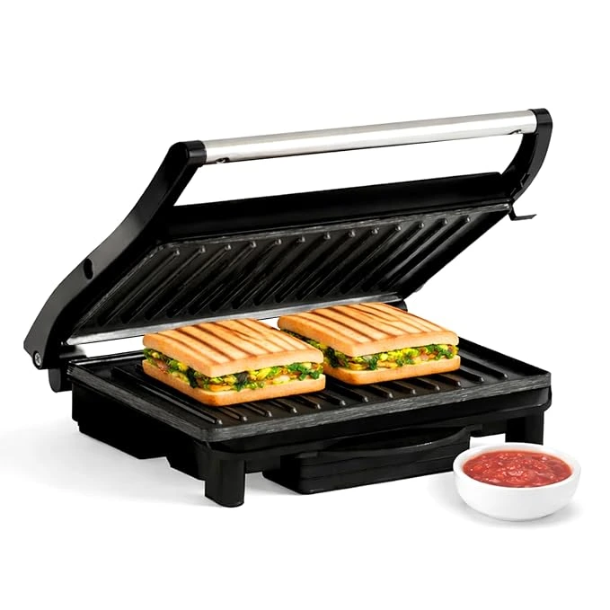Lifelong LLCG01 Contact Panini Grill Sandwich Maker