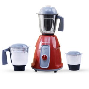 Wonderchef Tivoli Mixer Grinder 750 Watt 3 Jar Red & Grey