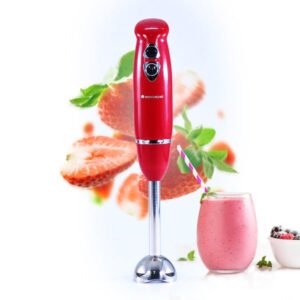 Wonderchef Renewed Crimson Edge 400 W Electric Hand Blender Red