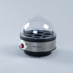 Wonderchef Renewed Egg Boiler with 7 Egg Poachers Black