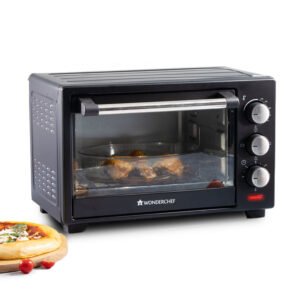 Wonderchef Oven Toaster Griller (OTG) - 19 Litres Black - with Auto-shut off