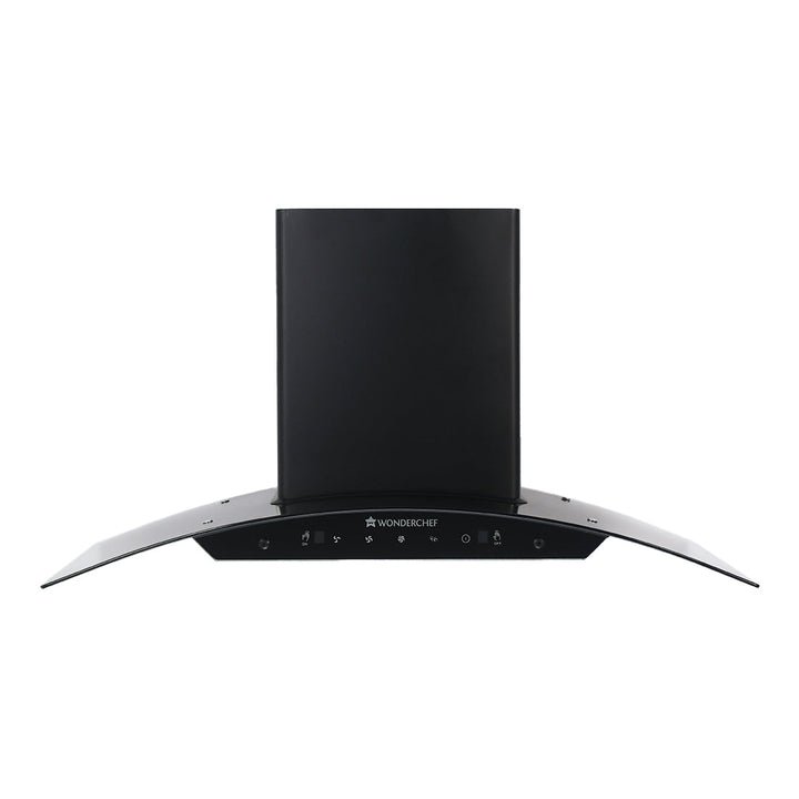 Wonderchef Power Curve Wall-Mount Chimney 90cm Black