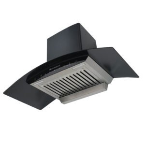 Wonderchef Ultima 90cm 1200 m3/hr Auto Clean Chimney Black