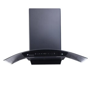 Wonderchef Ultima C-Line 90cm 1200 m3/hr Auto Clean Chimney Black