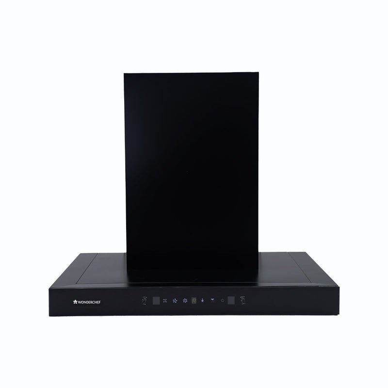 Wonderchef Ultima D-Lite 90cm 1400 m3/hr Auto Clean Chimney Black