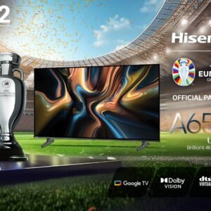 Hisense 109.22 cm (43 Inch) Ultra HD (4K) Smart TV, 43A65N, Black