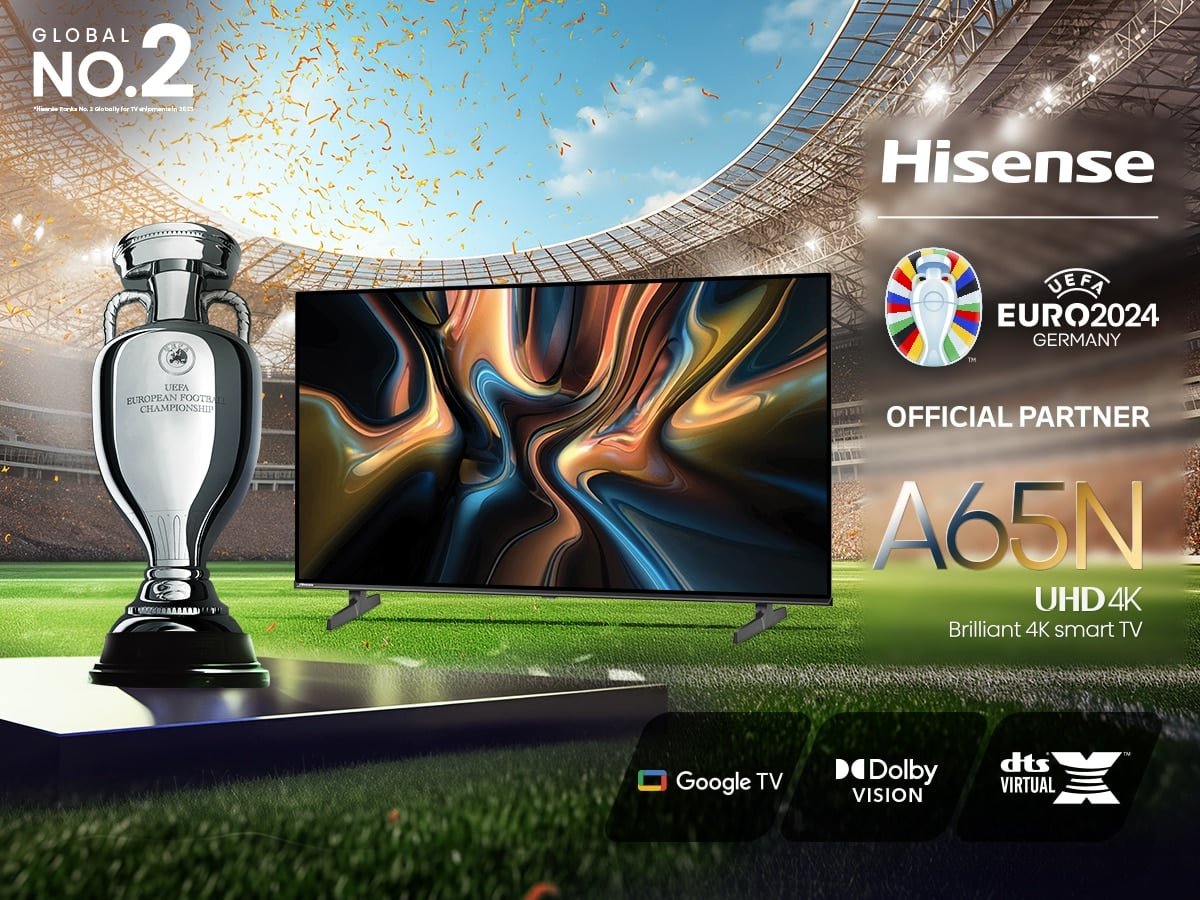 Hisense 109.22 cm (43 Inch) Ultra HD 4K Smart TV, 43A65N, Black