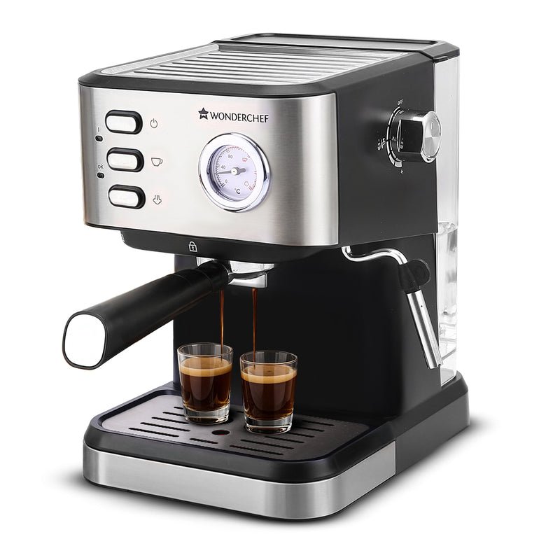 Wonderchef Regenta 19 bar Espresso Coffee Maker 1.5L 1200W