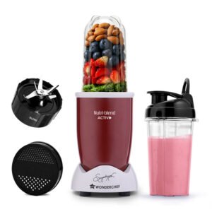 Wonderchef Nutri-blend Activ Mixer Grinder Blender 500W Red
