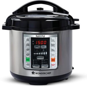 Wonderchef Nutri-Pot 6L Electric Pressure Cooker with 7-in-1 Functions