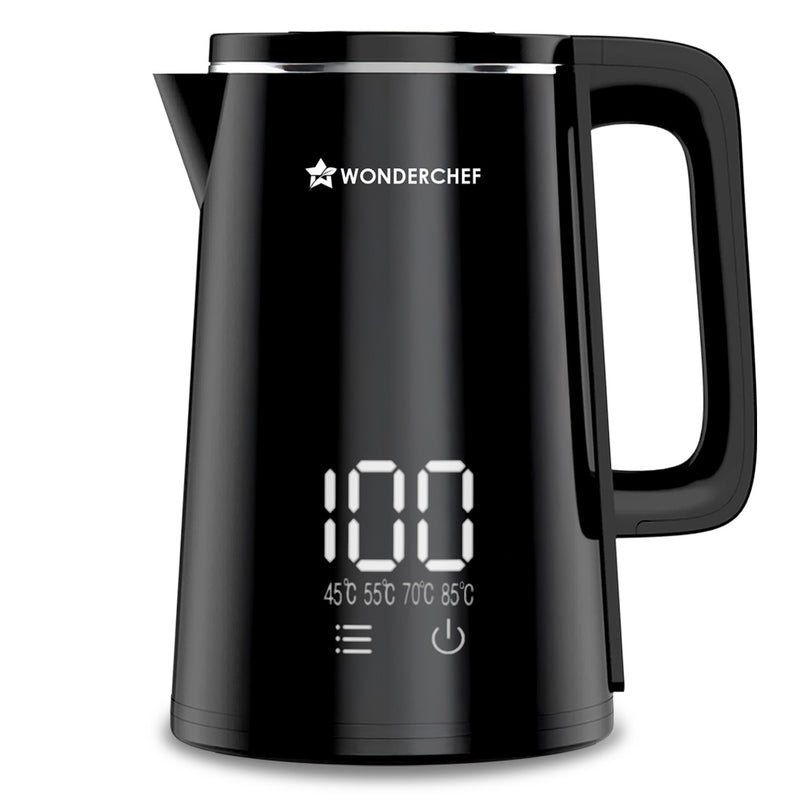 Wonderchef Onyx Cool-touch Digital Kettle 1.8 L 1350W