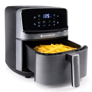 Wonderchef Regalia Digital Air Fryer 4.5L 1500W Steel Grey