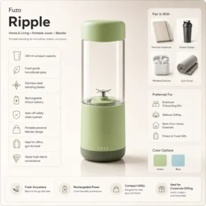 Fuzo Ripple Portable Juicer Blender TGZ-945