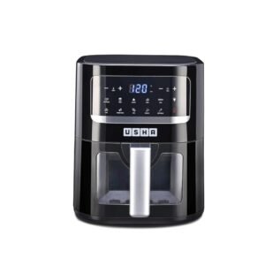 Usha iChef Smart Air Fryer 4.5L,10 Preset Menu Digital Display & Touch Panel