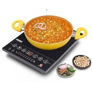 Usha Cookjoy (Cj1600Wpc) 1600 Watt Induction Cooktop (Black),