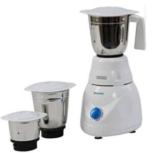 Usha Smash Mixer Grinder (MG-2853) 500-Watt 3 Jars (White)