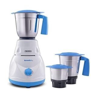 Usha MG 3753-Smash pro 500 Mixer Grinder (White, Blue, 3 Jars)