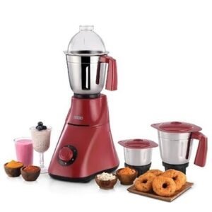 Usha MG 3473 750 W Mixer Grinder with 3 Stainless Steel Jars