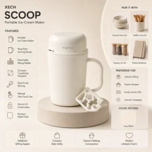 Xech Scoop Portable Ice cream Maker